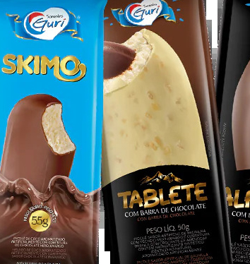 Linha Gold — Sorvetes Guri